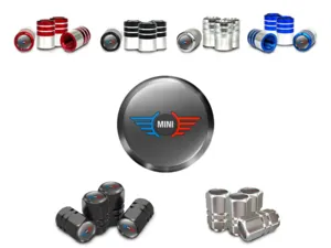 Mini Cooper Copri valvole Camion Stile Max